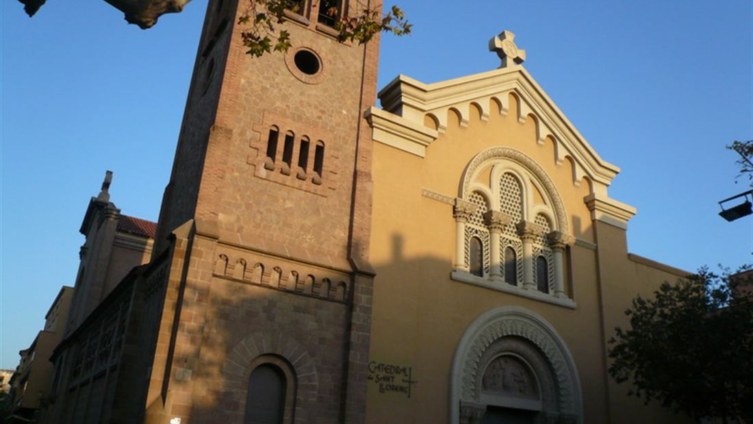 Catedral de Sant Llorenç en Sant Feliu de Llobregat